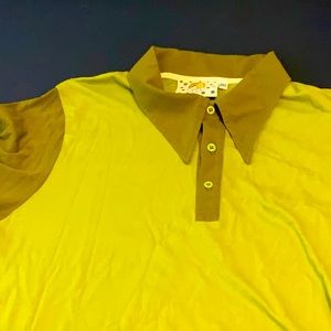 Big bud press green color block polo 2xl 🫒